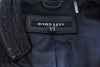 Dawn Levy Leather Moto Jacket Vest 