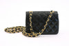 Vintage Chanel Forest Green Small Flap Bag 