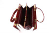 Vintage 60's Red Turtle Skin Birkin Style Handbag 