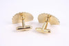 Vintage Gold Playing Card Cufflinks 