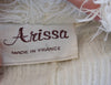 Vintage French Arissa Fuzzy String Coat 