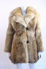 Vintage 70's Coyote fur Coat 