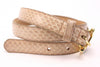 Vintage PIERRE CARDIN Pale Pink Snakeskin Belt