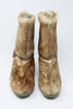 Vintage 70's LA MONDIALE Fur Apres Ski Boots