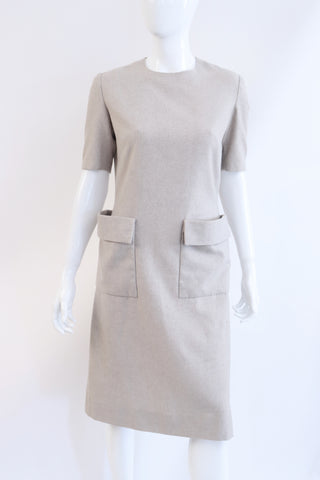 Vintage 70's HERMES Wool Dress