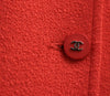 Rare Vintage Spring 1996 CHANEL Coral Red Jacket