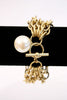 Vintage Anne Klein Chain Pearl Bracelet