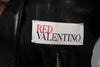 New VALENTINO Leather Motorcycle Dress