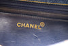 Rare Vintage 1996-1997 CHANEL Denim & Tortoise Single Flap Bag