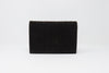 Rare Vintage 80's CHANEL Brown Velvet Convertible Bag To Clutch
