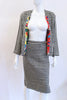 Vintage CHANEL S/S 1988 Suit w/Scarf Print Lining