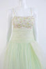 Vintage Chanel Spring 1992 Tulle Gown Dress 