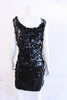 Vintage Black Paillette Dress