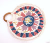 Vintage 70's Circle Embroidered Bag 