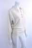 Vintage Chanel White Cashmere Sweater