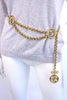 Rare Vintage Chanel Gold CC Medallion Belt