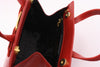 Vintage Ferragamo Red Leather Handbag 