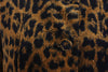Vintage 60's Velvet Leopard Print Coat 