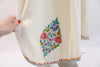Vintage Embroidered Caftan Dress