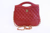 Vintage Red Chanel Bag 