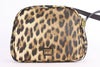 Vintage Moschino Redwall Leopard Handbag 