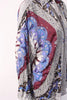Emilio Pucci Beaded Silk Tunic Blouse