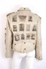 Vintage Georges Marciano Guess Leather Moto Jacket 
