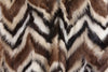 Vintage 70's Chevron Mink Fur Vest