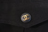 Vintage Chanel Black Denim Jacket 