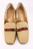Vintage 70's Hermes Loafer Heels