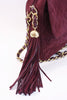 Vintage Chanel Purple Flap Bag