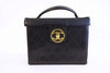 Vintage Chanel Quilted Train Case Cosmetic Bag