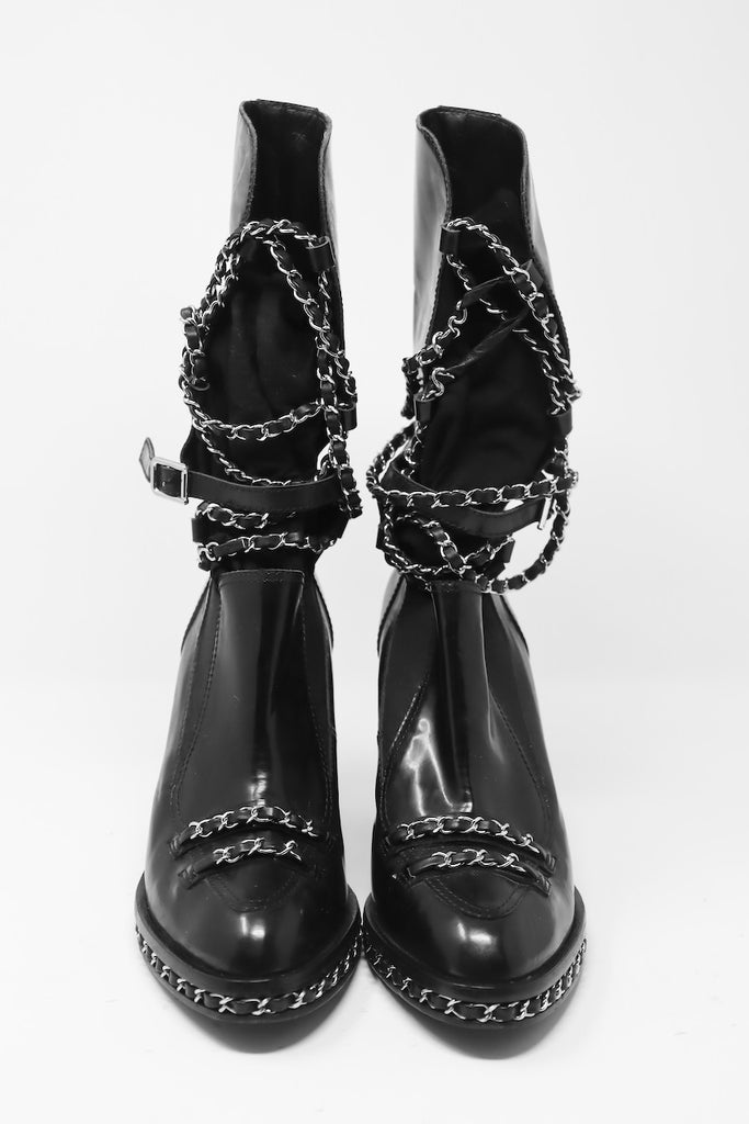 CHANEL 13A Obsession Boots at Rice and Beans Vintage