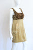 GIANNI VERSACE Couture Rare Vintage F/W 1994 Faux Leopard Dress