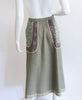 Vintage KOOS VAN DEN AKKER Patchwork Skirt