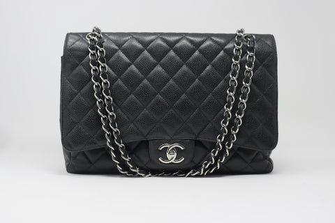 Chanel Vintage Quilted Lambskin XL Weekend Travel Overnight