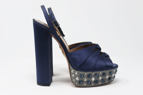 AQUAZZURA Party Plateau 140 Platform Heels