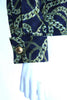 Vintage ANNE KLEIN Chain Silk Jacket