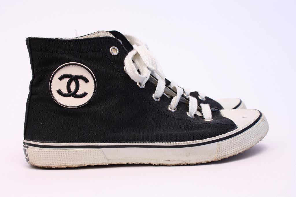 RARE Vintage CHANEL Sneakers at Rice and Beans Vintage