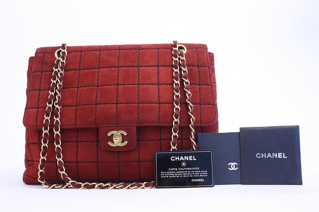 red and white chanel bag vintage