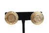 Vintage Givenchy Medallion Logo Earrings 