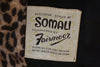 Vintage Somali Fairmoor Faux Leopard Fur Coat