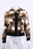 Vintage 70's Patchwork Rabbit Fur & Suede Jacket