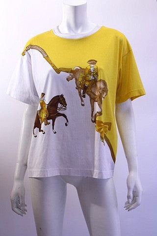 Vintage HERMES Equestrian Shirt