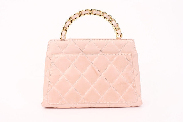 Rare Vintage CHANEL Pink Bag at Rice and Beans Vintage