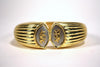 Vintage Double Panther Gold Bracelet