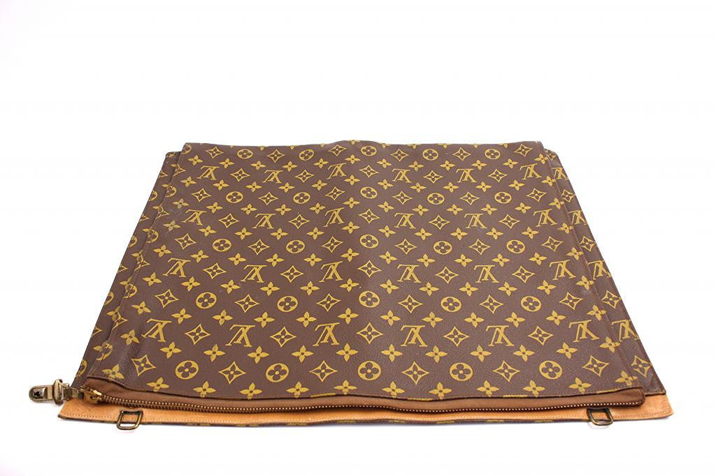 Brown Louis Vuitton Monogram Poche Documents Portfolio Clutch Bag –  Designer Revival