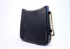 CELINE Black Patent Leather Handbag w/Gold Chain