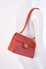 Vintage Chanel Red Caviar Leather Flap Handbag