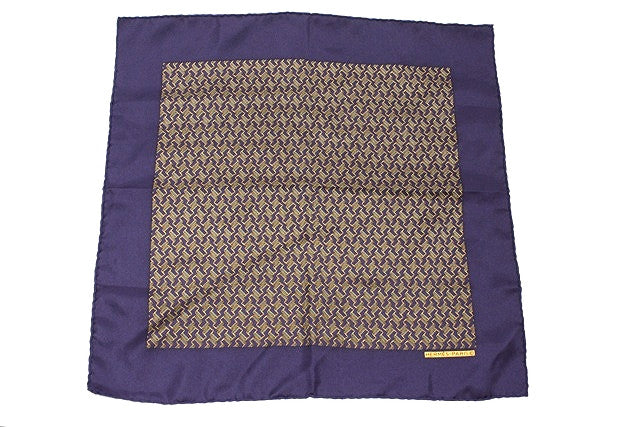 Vintage HERMES Silk Pocket Scarf